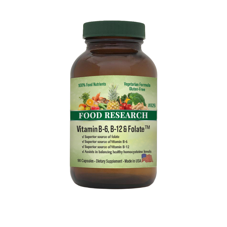 Vitamin B6 B12 & Folate by Food Research